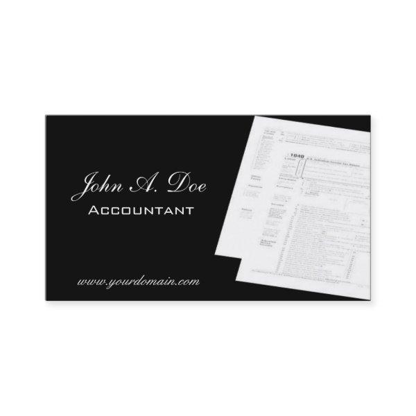 Tax Accountant Script Black/White Form 1040