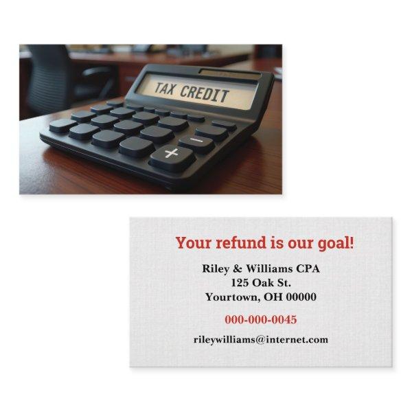 Tax Credit Calculator
