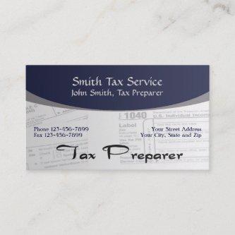 Tax Preparer Accountant