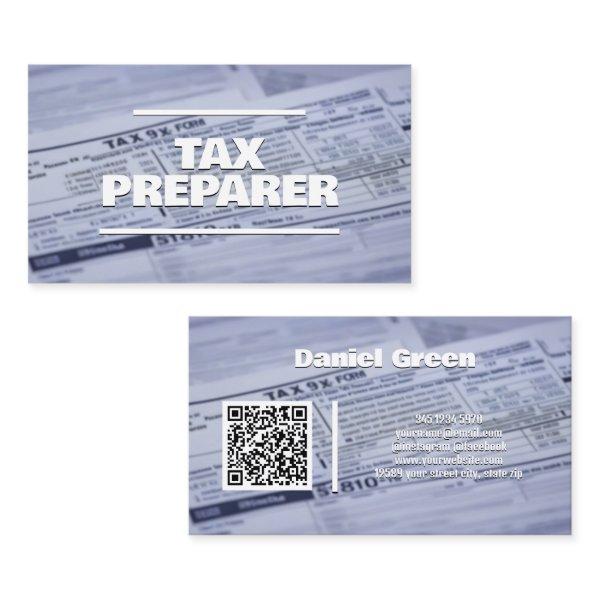 Tax Preparer Custom QR