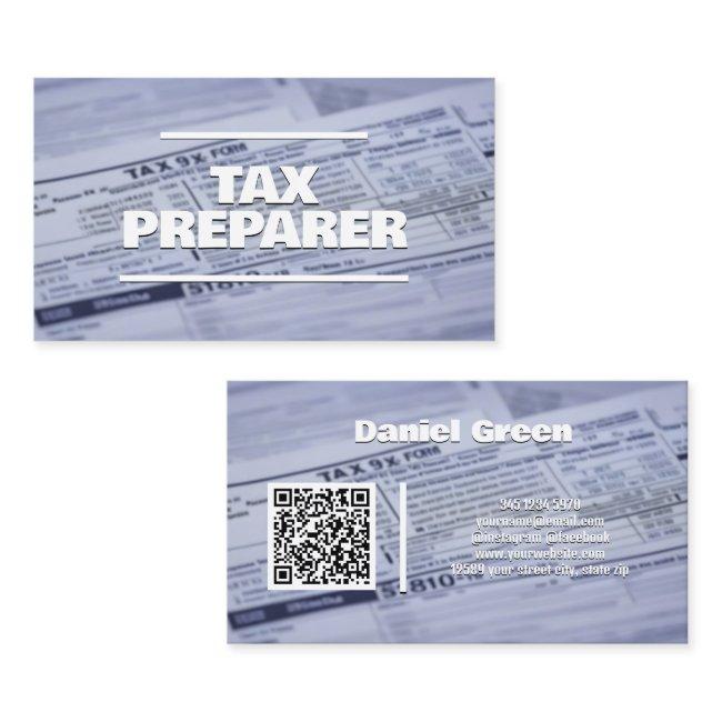 Tax Preparer Custom QR
