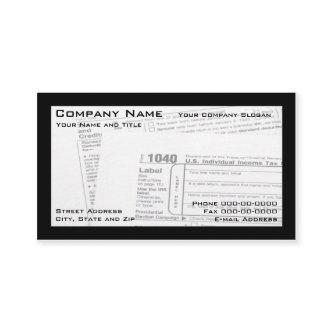 Tax Preparer Federal Tax Form