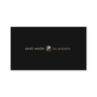 Tax Preparer Gold Dollar Pen Icon