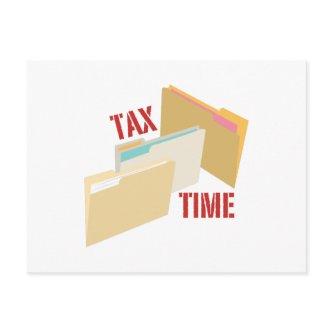 Tax Time Postcard