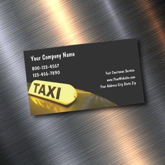 Taxi Business Magnets