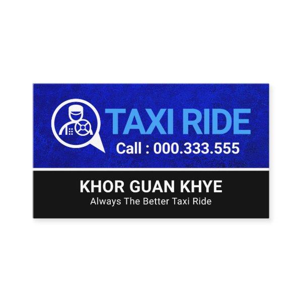 Taxi Driver Speech Box Cabbie