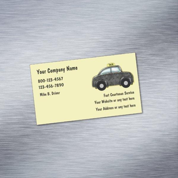 Taxi Service  Magnet