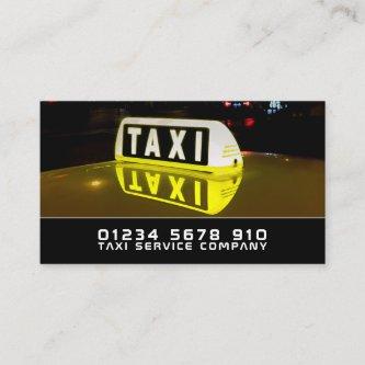 Taxi Sign, Taxi Cab Firm, Price List