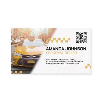 Taxi | Yellow Cab | QR Code