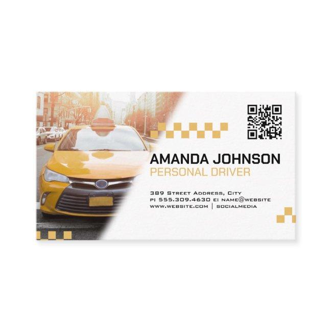 Taxi | Yellow Cab | QR Code