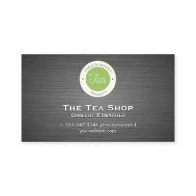 Tea Shop | Metallic Background