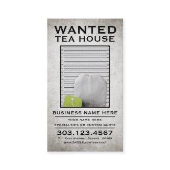 tea wanted poster