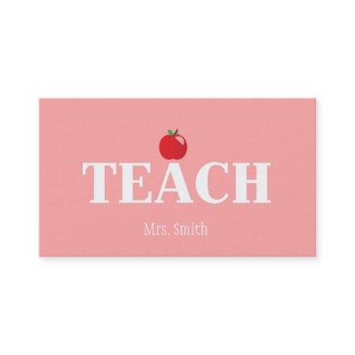 Teacher Calling Card