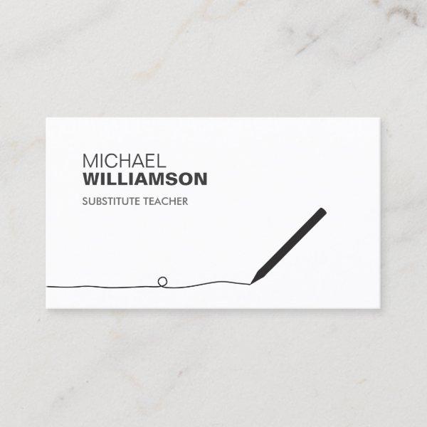 Teacher, Educator Pencil