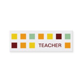 TEACHER (mod squares) Mini