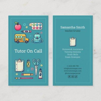 teacher private tutor blue domicile tutor