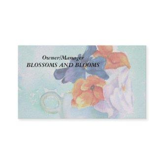 TEACUP OF PANSIES CUSTOMIZABLE