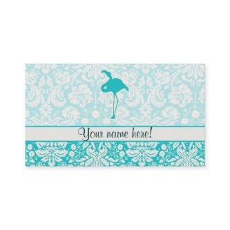 Teal Flamingo
