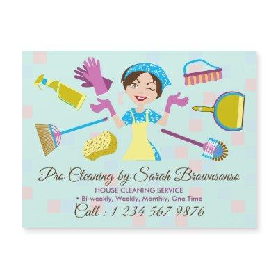 Teal Green Cleaning Service Pro Washing Tile Wall