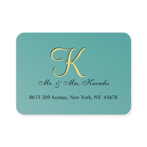 Teal Green Fun Fab Wedding