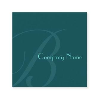 Teal Green Two Toned Square