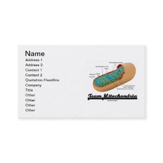 Team Mitochondria (Mitochondrion Cell Energy)