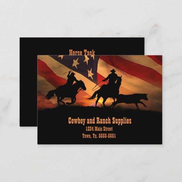 Team Roping Cowboy Services or Ranch Supplies