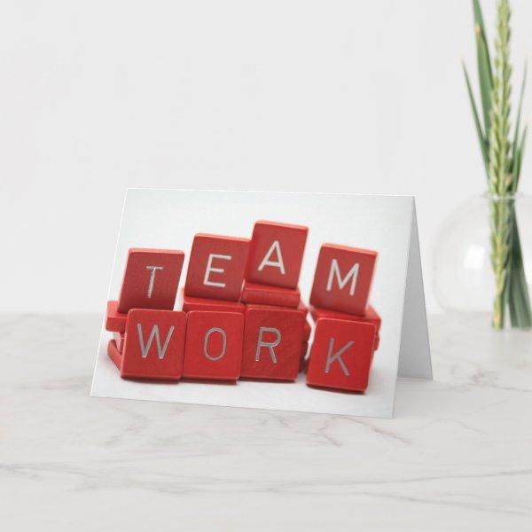 Teamwork Card