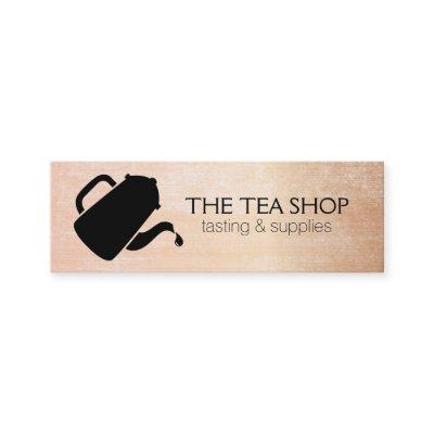 Teapot Pour | Metallic Texture Mini