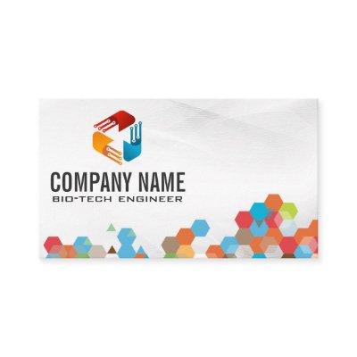 Tech Logo | Geometric Colors