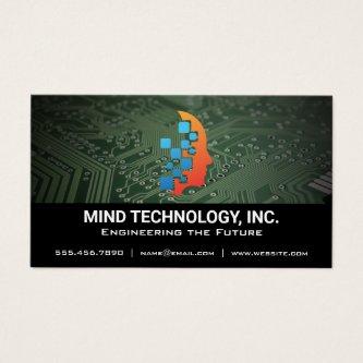 Tech Microchip | Mind Logo