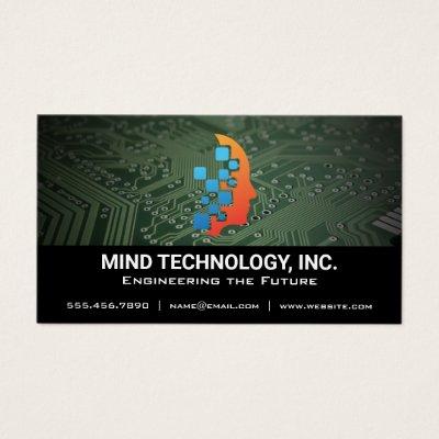 Tech Microchip | Mind Logo