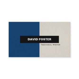 Technical Writer - Simple Elegant Stylish