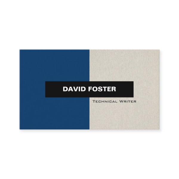 Technical Writer - Simple Elegant Stylish