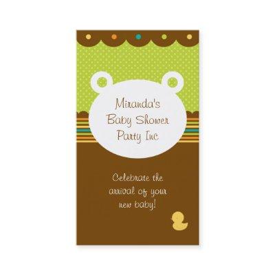 Teddy Bear Baby Shower Party Planner