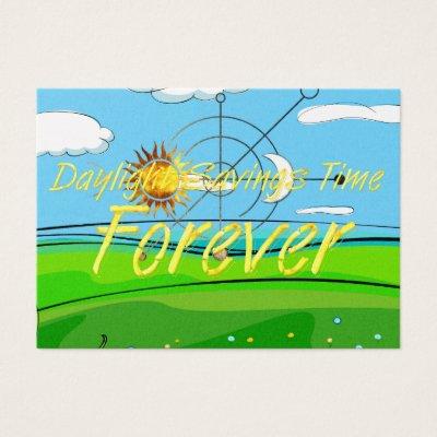 TEE Daylight Savings Time Forever