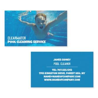 Teen Swimmer Portrait, Swimming Pool Cleaner