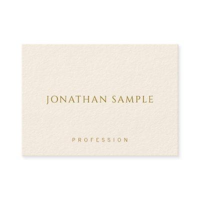 Template  Gold Text Elegant Modern