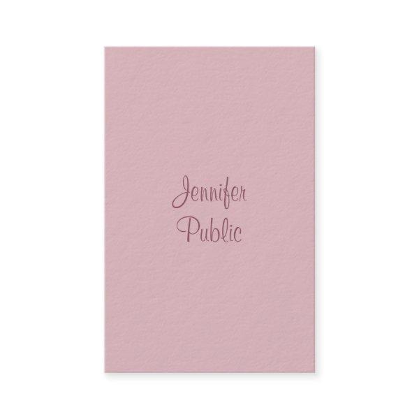 Template Elegant Modern Handwritten Script Name