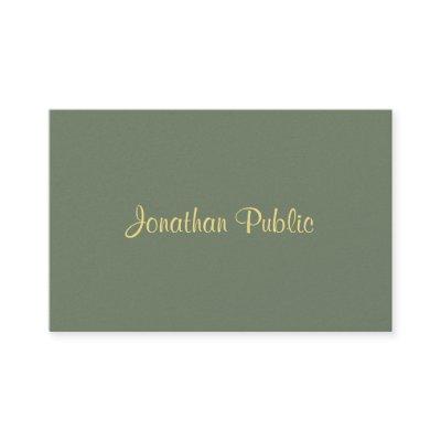 Template Handwriting Modern Professional Luxury