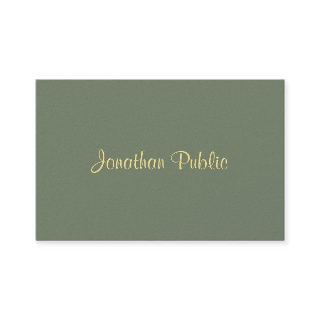 Template Handwriting Modern Professional Luxury