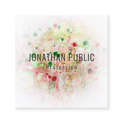 Template Modern Abstract Elegant Professional Square