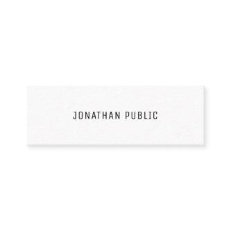Template Modern Elegant Minimalistic Professional Mini