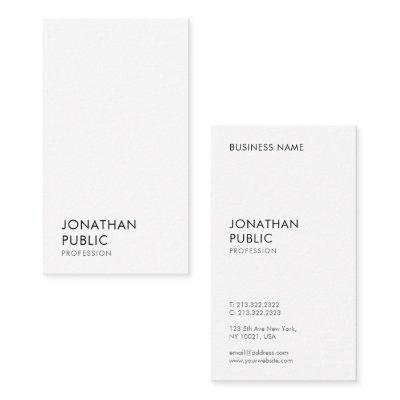 Template Modern Minimalist Elegant Professional