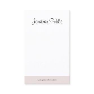 Template Professional Modern Minimalist Elegant