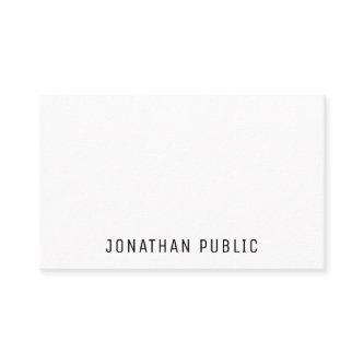 Template Simple Professional Modern Minimalistic