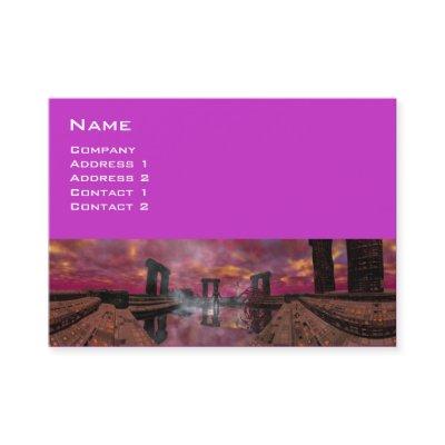 TEMPLE OF THE WATER , Purple Fuchsia