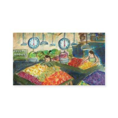 Tending the Produce  (Pike Place)