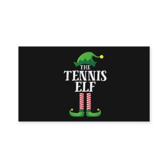 Tennis Elf Matching Family Group Christmas Party