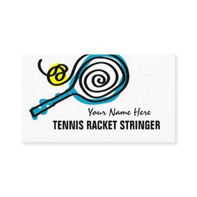 Tennis Racket Stringer  template